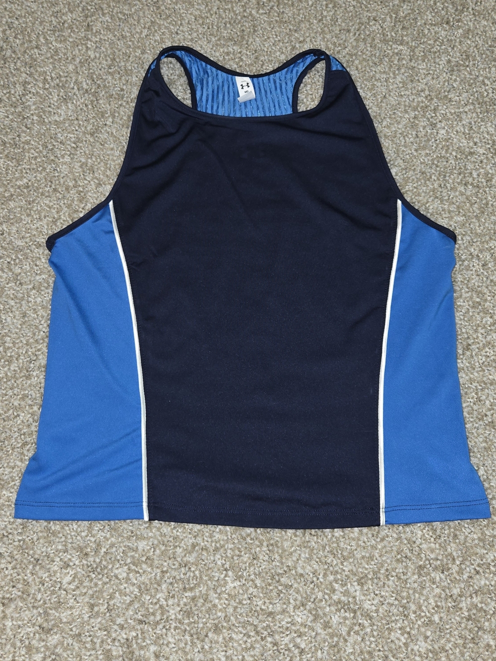 Under Armour Boy’s Navy & Royal Blue Tank